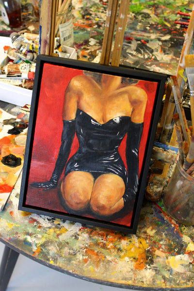 Enigma in leather